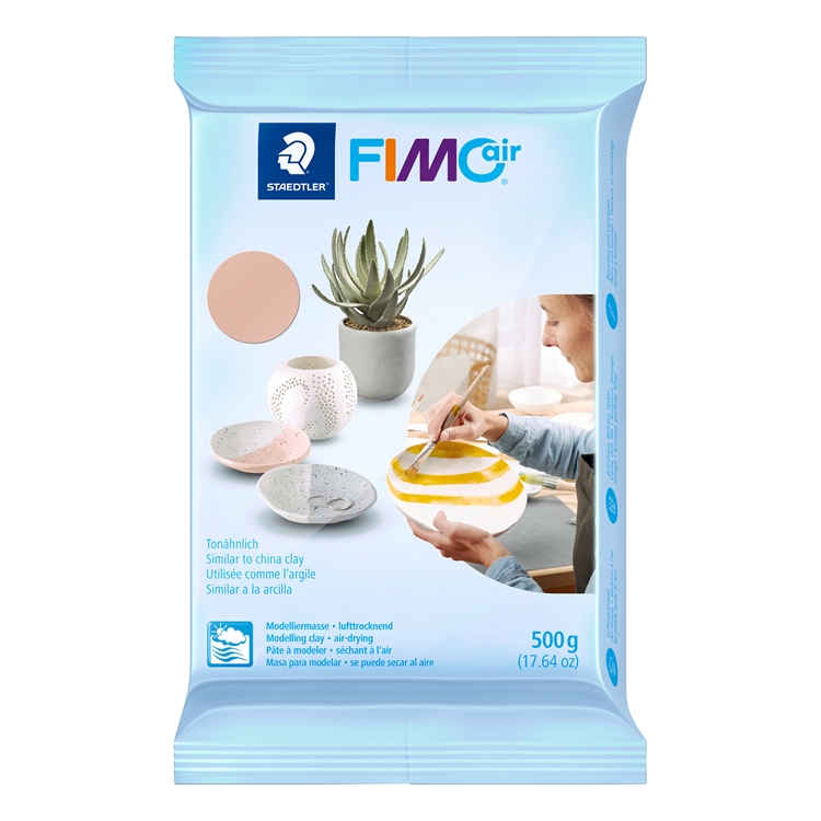 Muovailumassa Staedtler FIMO air 500 g vaaleanpunainen