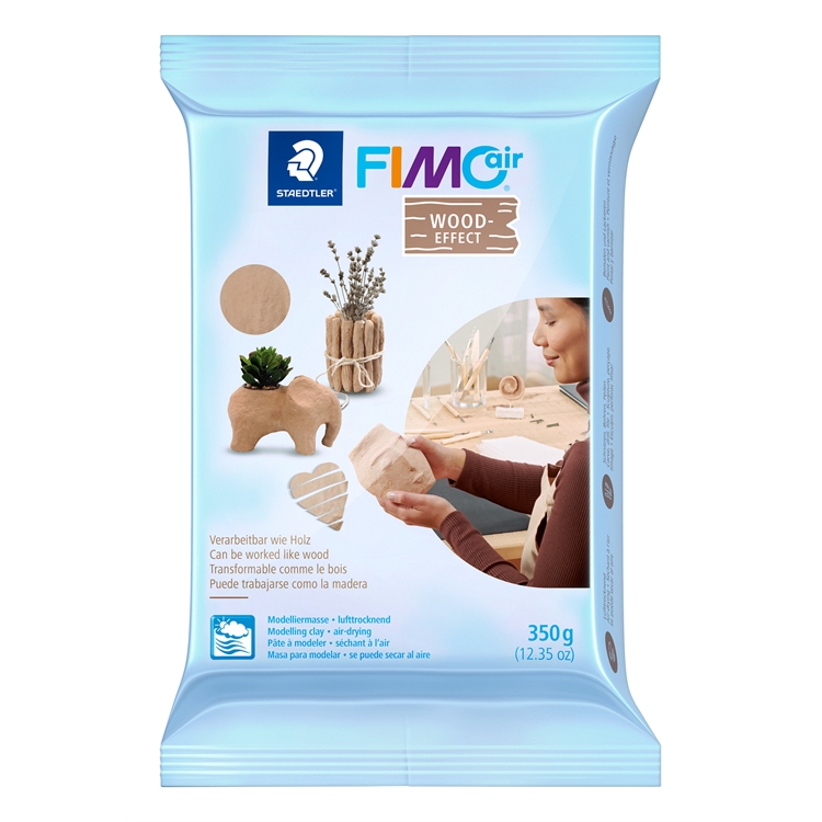 Muovailumassa Staedtler FIMO air Wood 350 g hiekkakivi