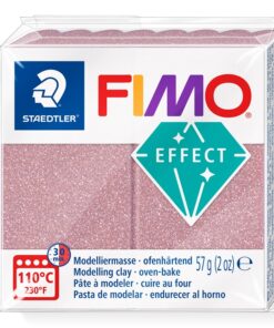 Muovailumassa Staedtler FIMO effect Metallic 57 g ruusukulta