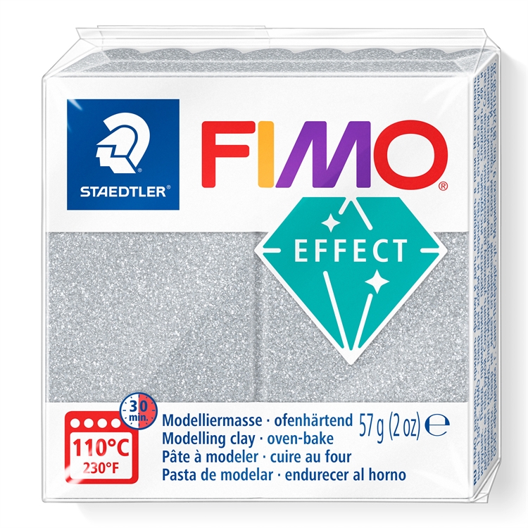 Muovailumassa Staedtler FIMO effect Metallic 57 g hopea