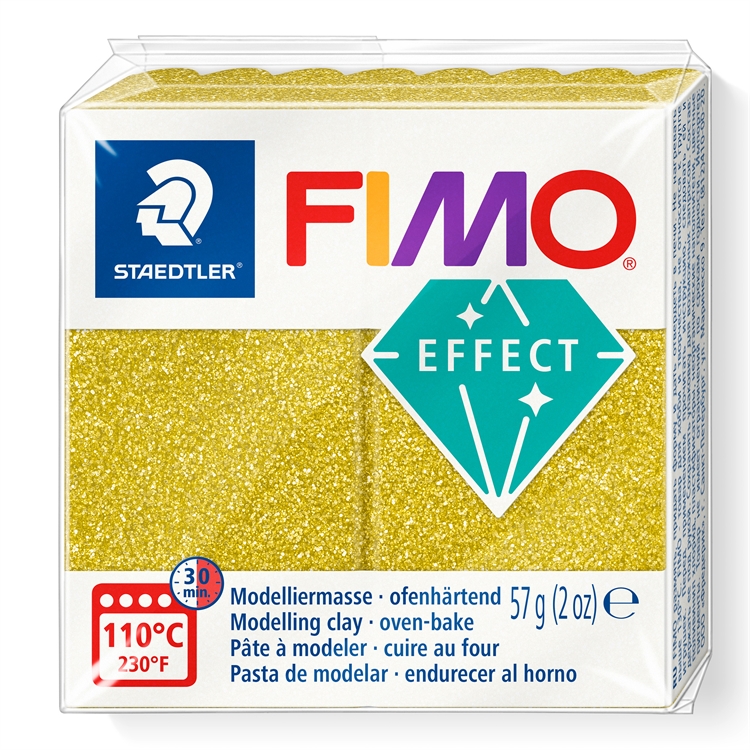 Muovailumassa Staedtler FIMO effect Metallic 57 g kulta