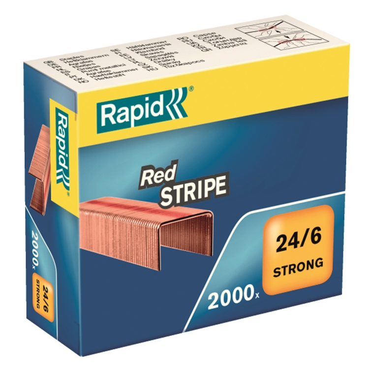Niitti Rapid Red Stripe 24/6 /2000