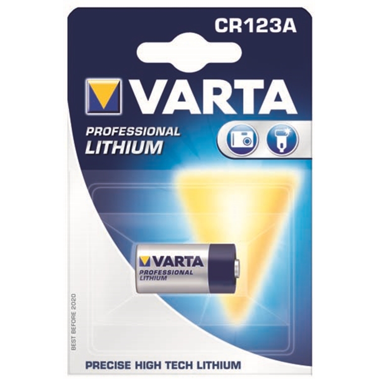 Litiumparisto Varta Lithium Cylindrical CR123A