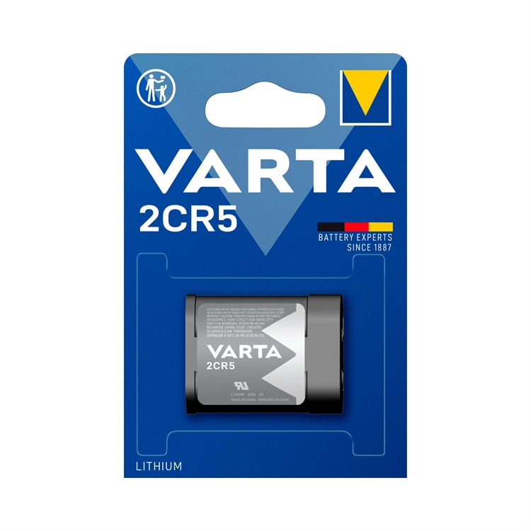 Litiumparisto Varta Lithium Cylindrical 2CR5