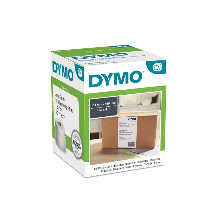 Lähetystarra DYMO LabelWriter 4XL 104 x 159 mm /220