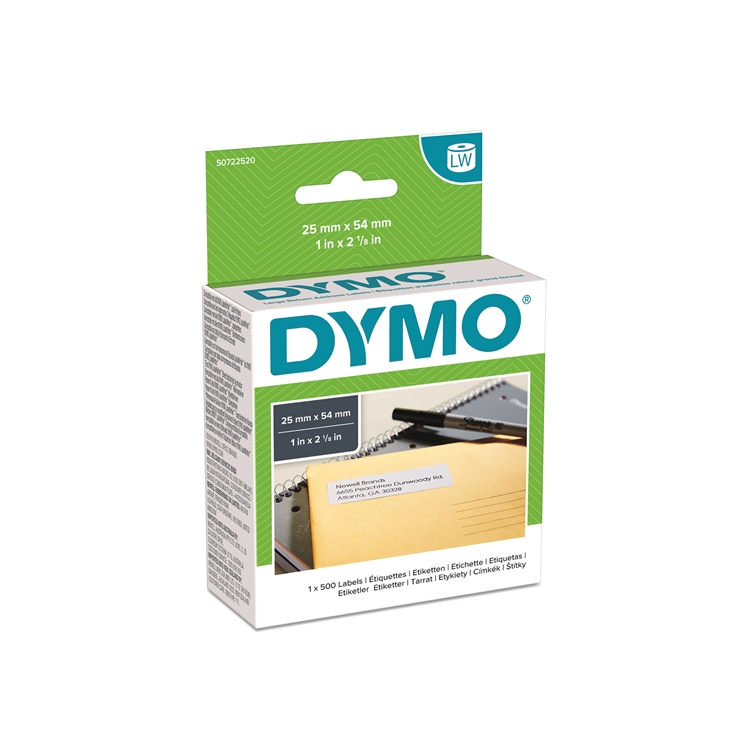 Osoitetarra DYMO LabelWriter 54 x 25 mm /500