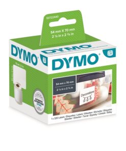 Monikäyttötarra irrotettava DYMO LabelWriter 54x70mm /320