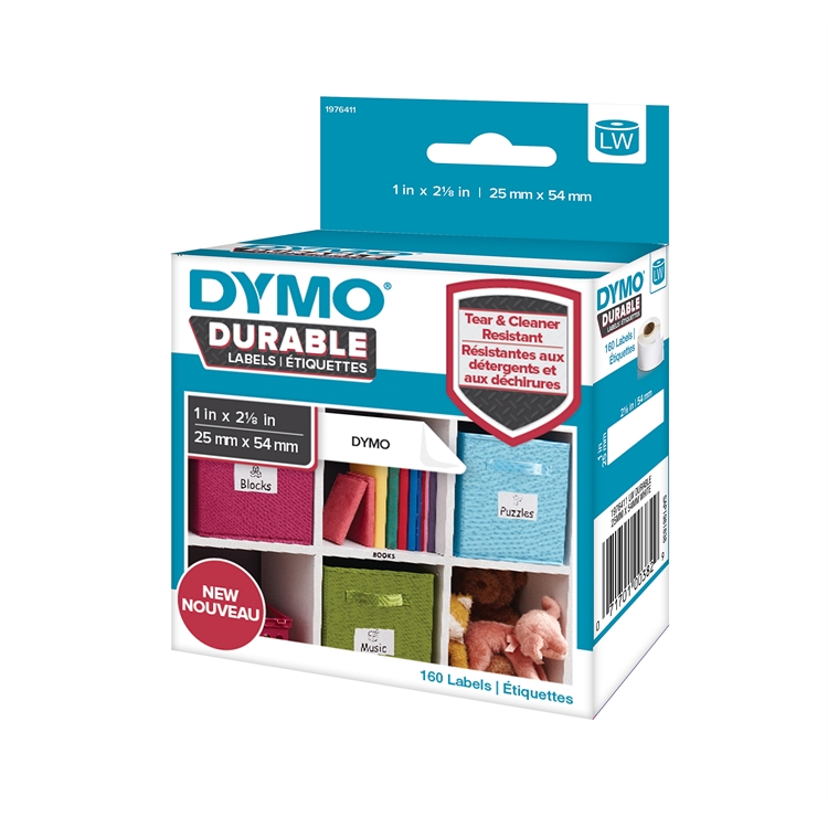 Kestotarra DYMO LabelWriter 25 x 54 mm muovi /160