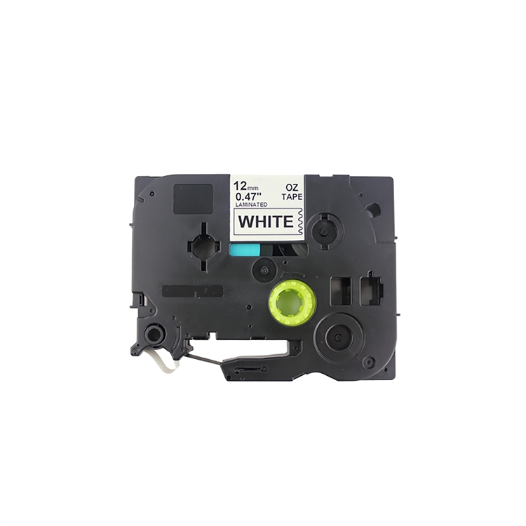 Tarrakasetti Q-CONNECT Brother TZeS231 12 mm valkoinen/musta