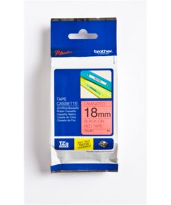 Tarrakasetti Brother TZe441 18 mm punainen/musta