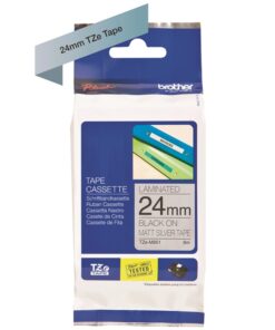 Tarrakasetti Brother TZeM951 24 mm hopea/musta