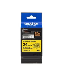 Tarrakasetti Brother TZeS651 24 mm keltainen/musta