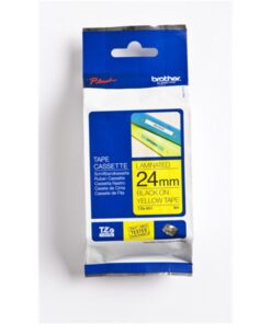 Tarrakasetti Brother TZe651 24 mm keltainen/musta