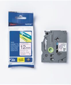 Tarrakasetti Brother TZeMQE31 12 mm vaaleanpunainen/musta