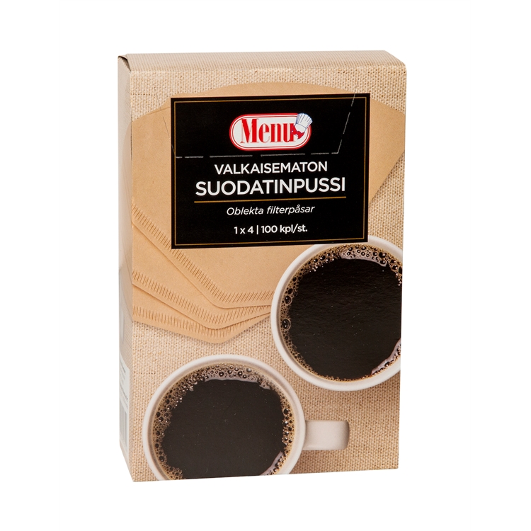 Suodatinpussi Menu No. 4 1X4 100 kpl