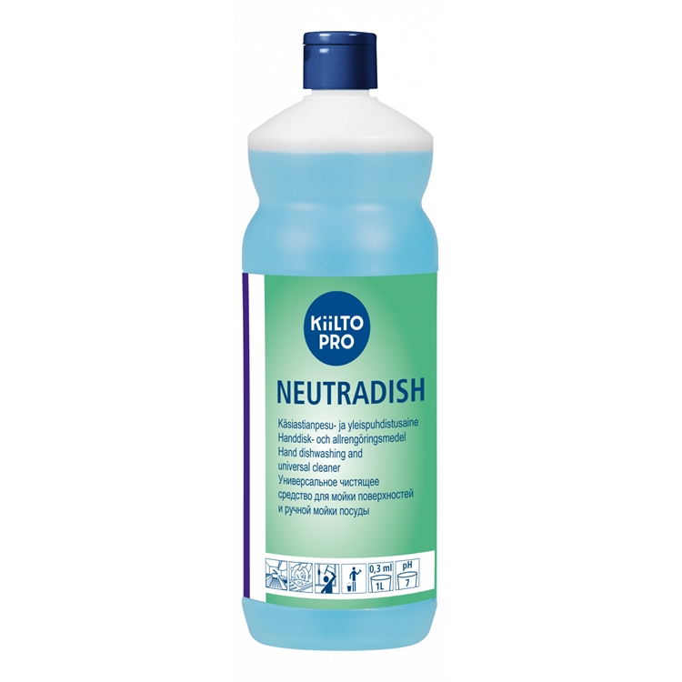 Astianpesuaine Kiilto Pro Neutradish 1L