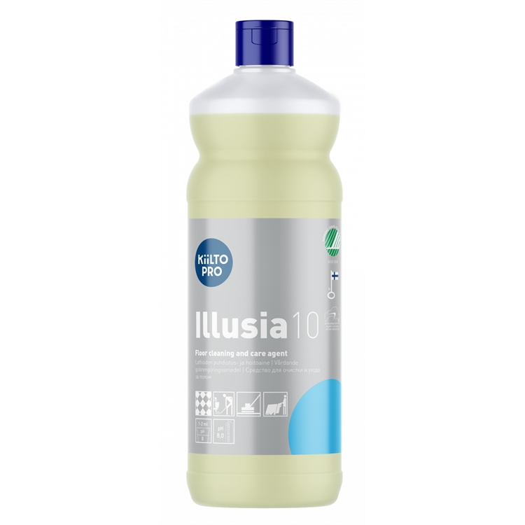 Lattianpuhdistusaine Kiilto Pro Illusia 10 1L