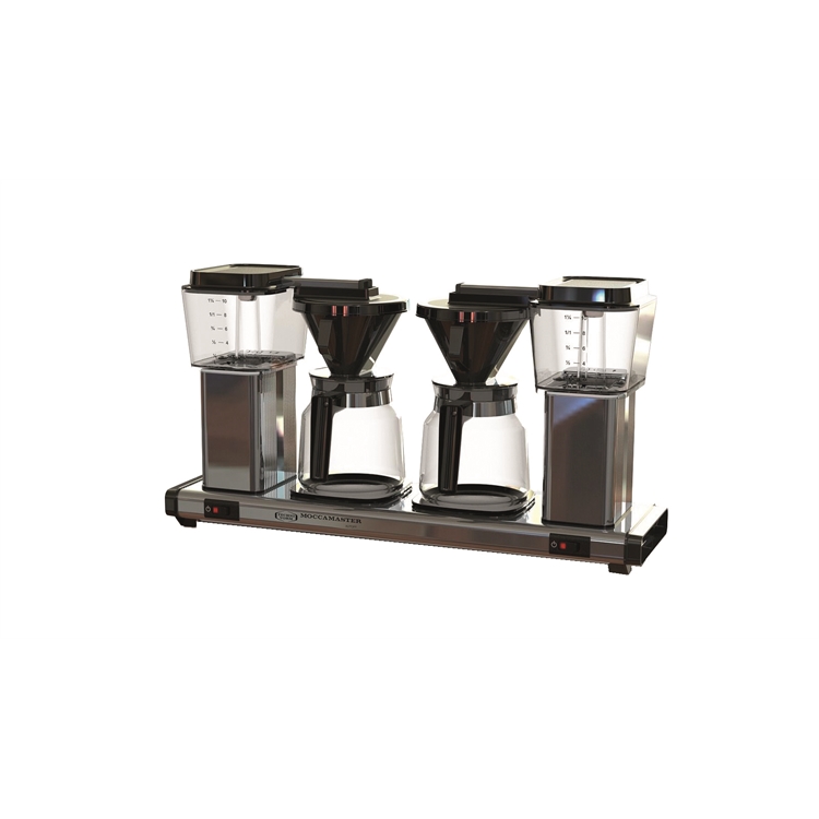 Kahvinkeitin Moccamaster Manual Double Silver