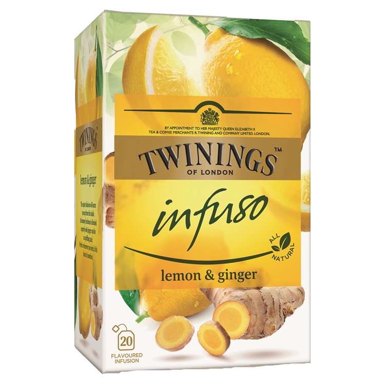 Tee Twinings Infuso sunny lemon & ginger 20 pss