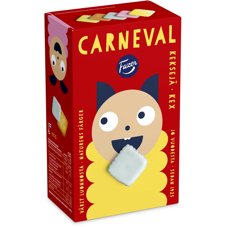 Keksi Fazer Carneval 175 g