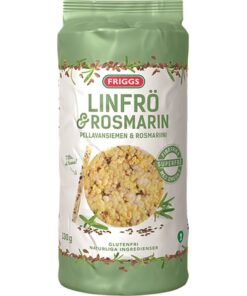Maissikakku Friggs Pellavansiemen & Rosmariini 130 g