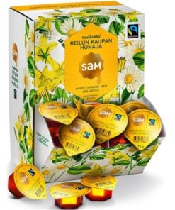 Hunaja Sam Reilu kauppa annospikari 60 x 15 g
