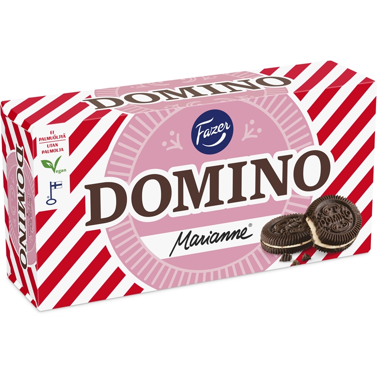 Täytekeksi Fazer Domino Marianne 350 g