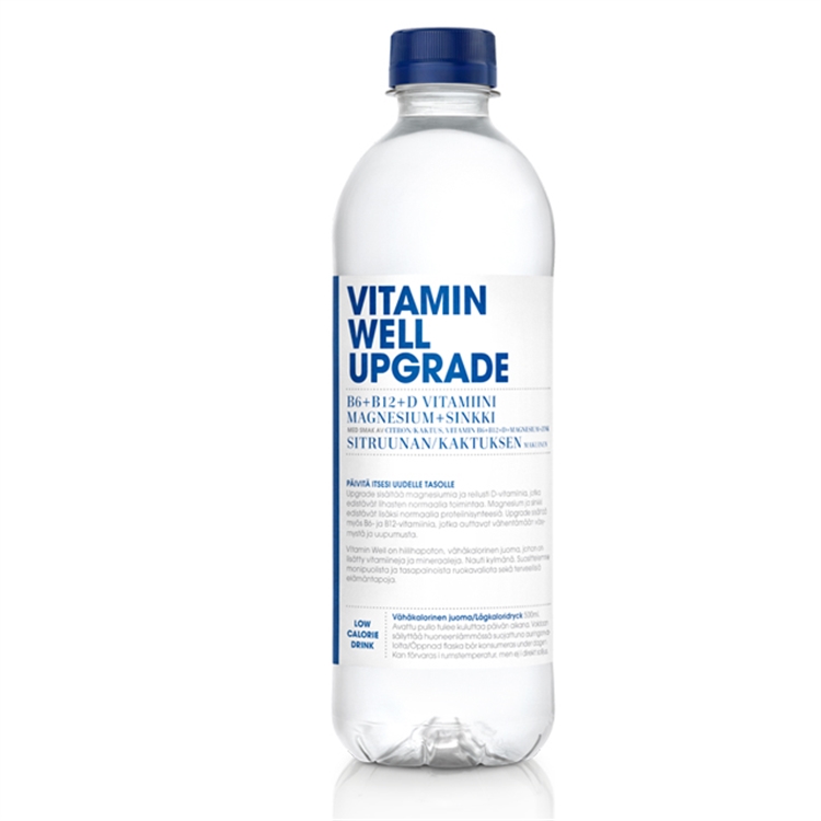 Vitamiinivesi Vitamin Well Upgrade 12x500ml (ei sis. pant)