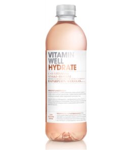 Vitamiinivesi Vitamin Well Hydrate 12 x 0,5L (ei sis. pant)
