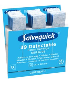 Muovilaastari pitkä Salvequick 6796 sininen /6x39