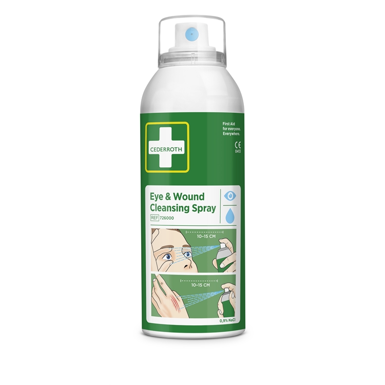 Huuhtelusuihke Cederroth Eye & Wound Cleansing Spray 150 ml