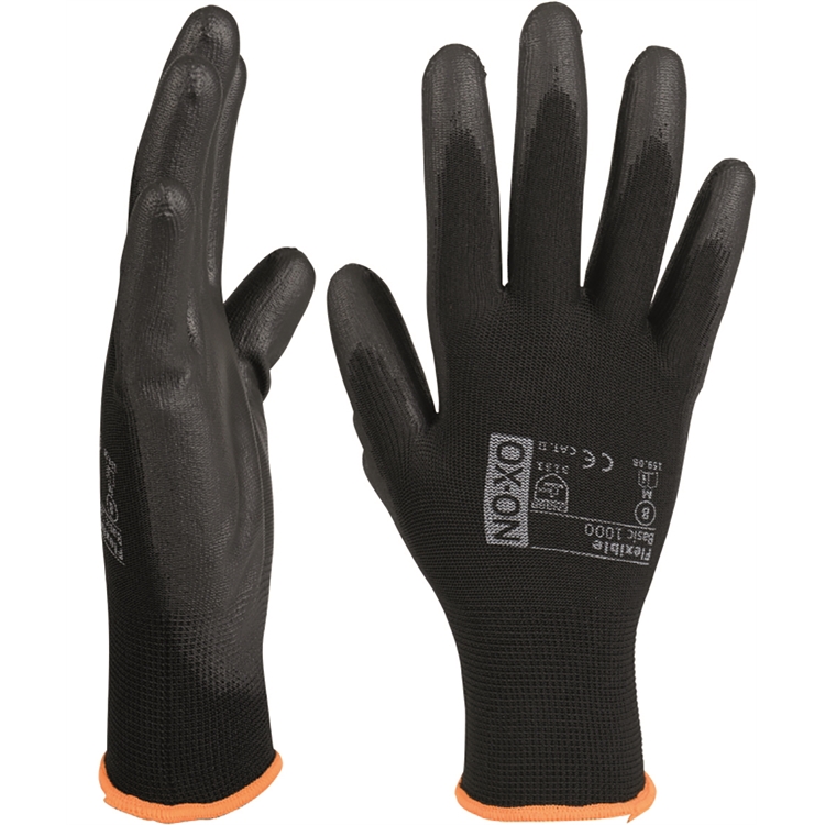 Suojakäsine OX-ON Flexible Basic 1000 musta 8/M
