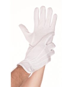 Näppyläkäsine 26 cm valkoinen L