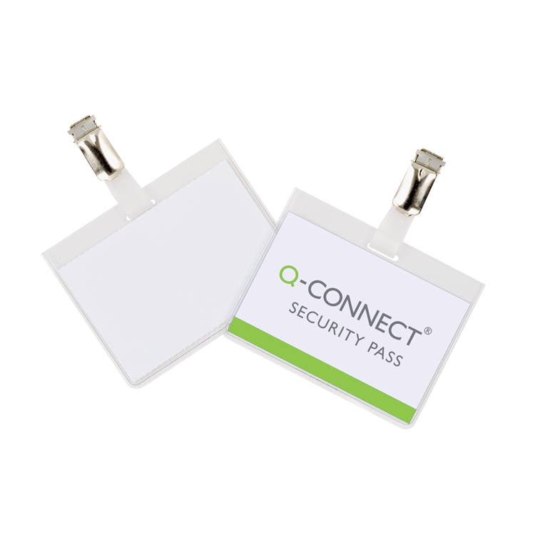 Nimikorttikotelo Q-CONNECT 60 x 90 mm /25
