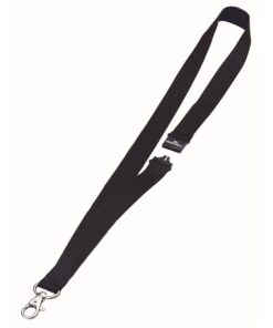 Kaulanauha Durable 813701 leveä musta /10