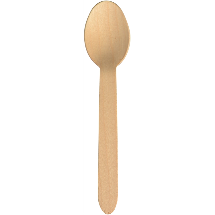 Ruokalusikka Abena puinen 16,5 cm 100 kpl