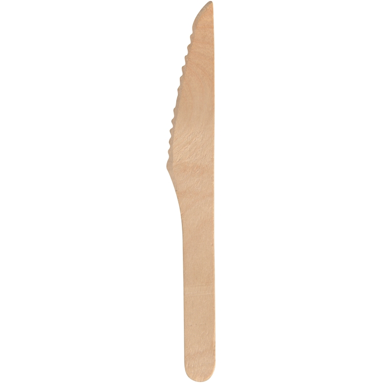 Ruokaveitsi Abena puinen 16,5 cm 100 kpl