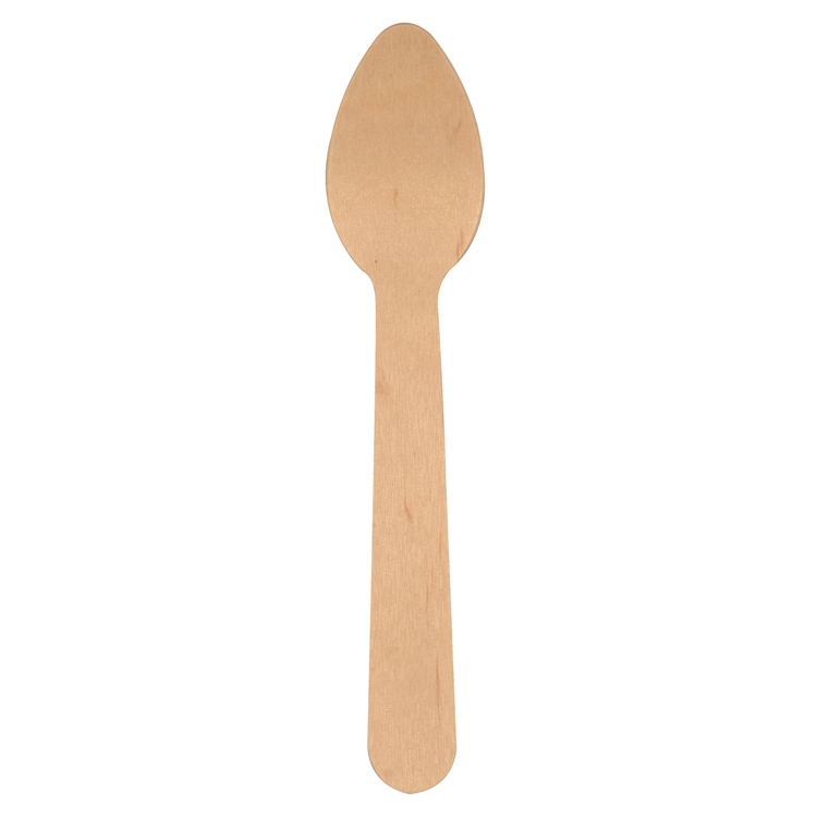 Kahvilusikka Abena puinen 11 cm 100 kpl