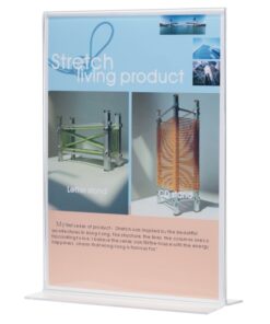Esiteteline Q-CONNECT A4 T-malli 213 x 300 mm