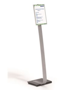 Infoteline Durable Info Stand lattiamalli 118 cm A4