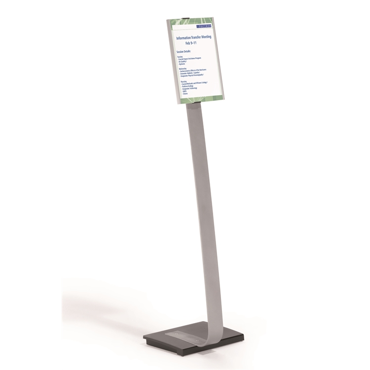Infoteline Durable Info Stand lattiamalli 118 cm A4