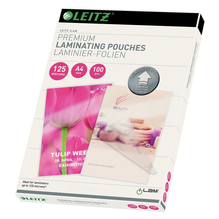 Laminointitasku Leitz iLAM UDT A4 125 mic /100