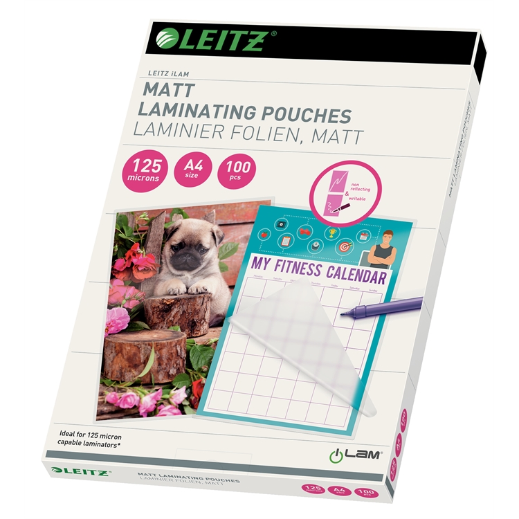 Laminointitasku Leitz iLAM A4 125 mic matta /100