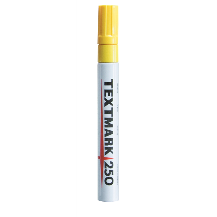 Maalikynä Textmark 250 keltainen