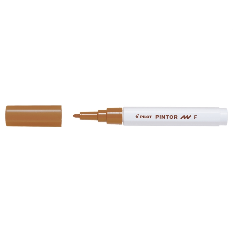 Maalikynä Pilot Pintor Paint Marker fine ruskea