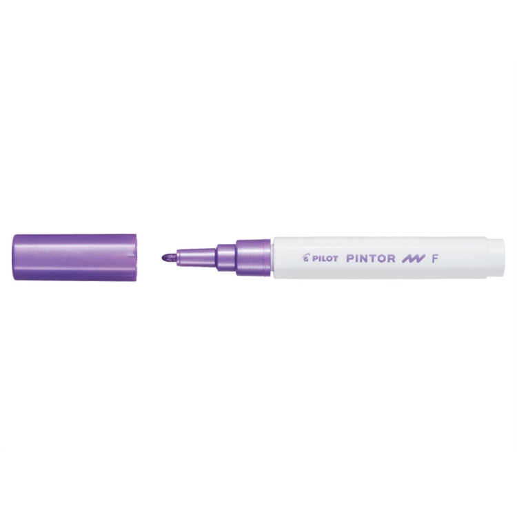 Maalikynä Pilot Pintor Paint Marker fine metallinvioletti
