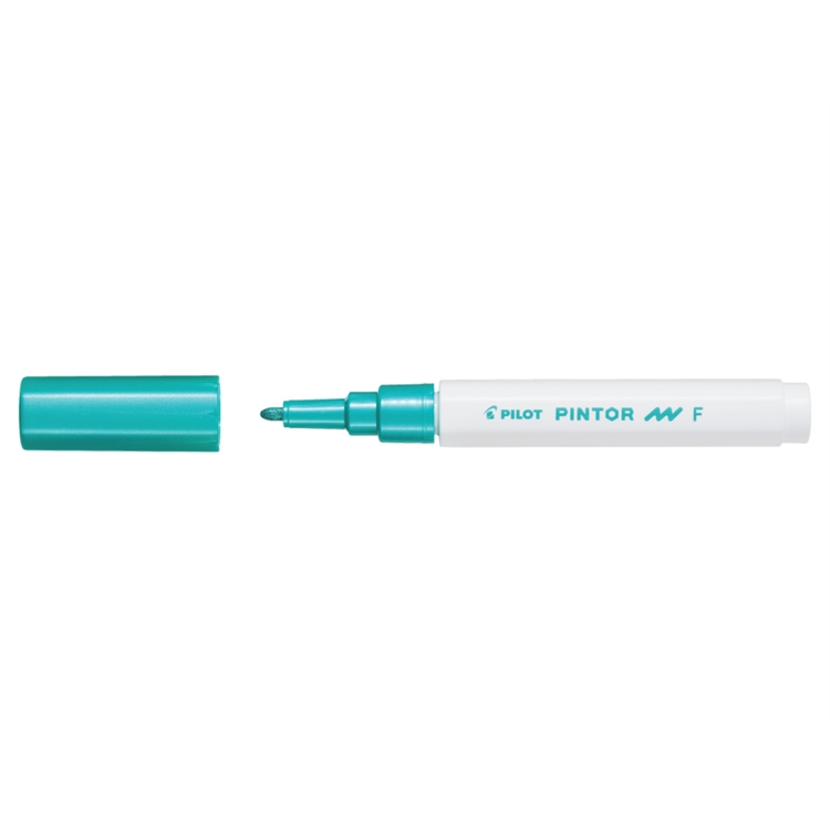 Maalikynä Pilot Pintor Paint Marker fine metallinvihreä