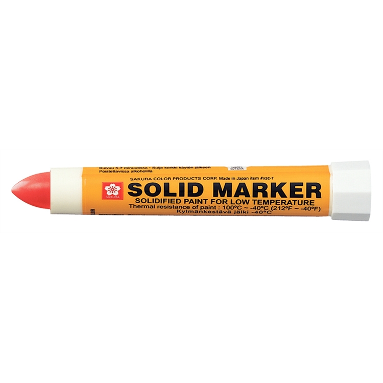 Maalikynä Sakura Solid Marker XSC-T punainen