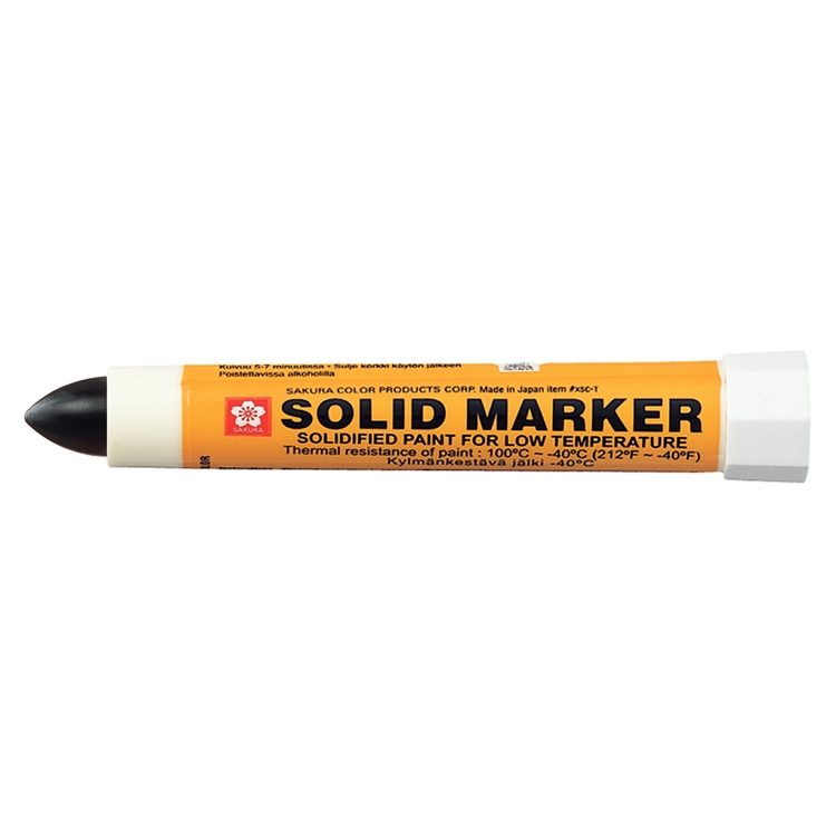 Maalikynä Sakura Solid Marker XSC-T musta