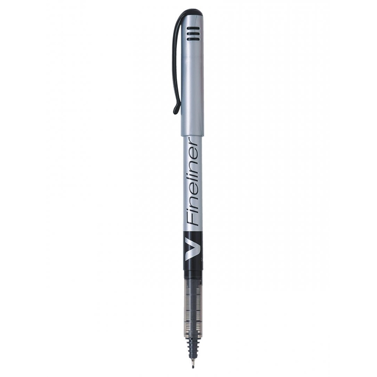 Kuitukärkikynä Pilot V-Fineliner musta